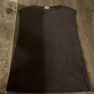 WILFRED SUEDE PAPER BAG DRESS